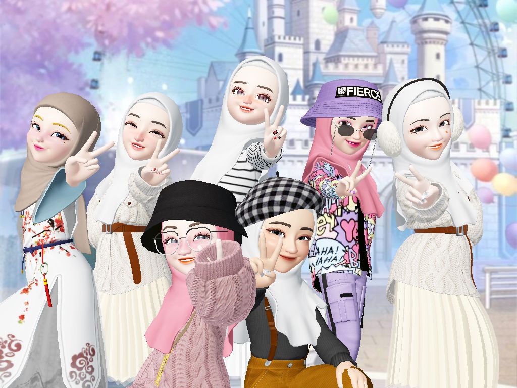 zepeto hijab style